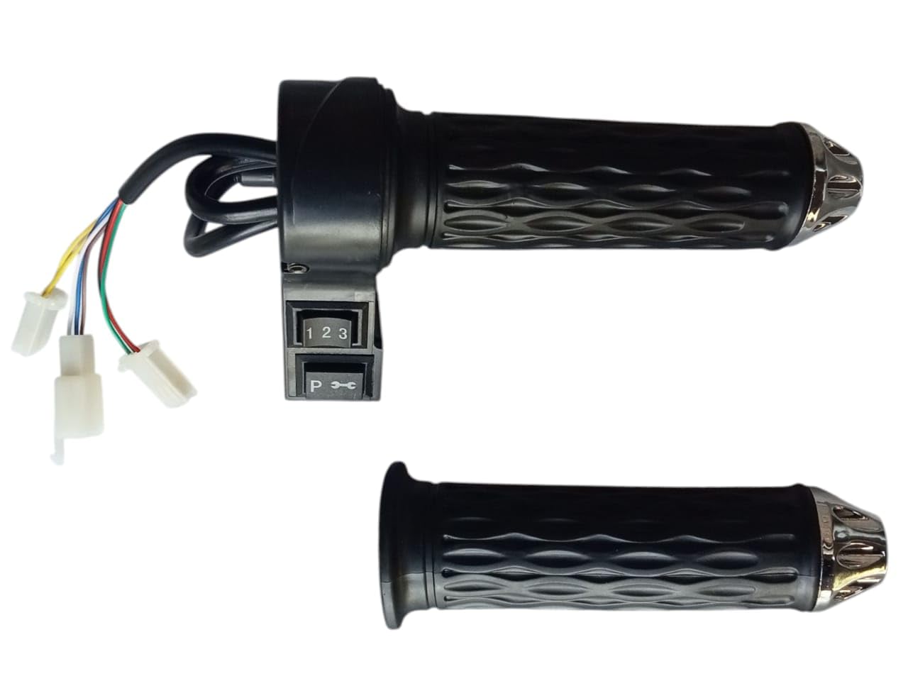 E-Trendo Throttle For 24V 36V 48V 60V 72V Compatible With Electric Scooty/Scooter, E-Bike, E-Cycles, E-Rickshaw | Three Speed Mode and Double Push Button-image-39