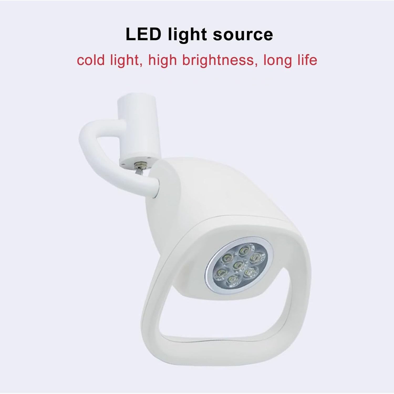 Oświetlenie Jamy Ustnej LED, Lampa Do Badania Stomatologicznego O Mocy 21 W, Z Dużym Uchwytem, ​​z Swobodną Regulacją Jasności I Swobodnym Obrotem Pod Różnymi Kątami Do Badania Jamy Ustnej