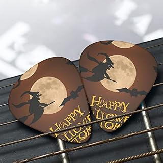 Médiators de guitare 12-Pack Médiators de guitare volante de sorcière d’Halloween pour guitare électrique Guitare… - Les Beatles, Paul McCartney, John Lennon, RIngo Starr, George Harrison Médiators de guitare 12-Pack Médiators de guitare volante de sorcière d'Halloween pour guitare électrique Guitare… – Image 6