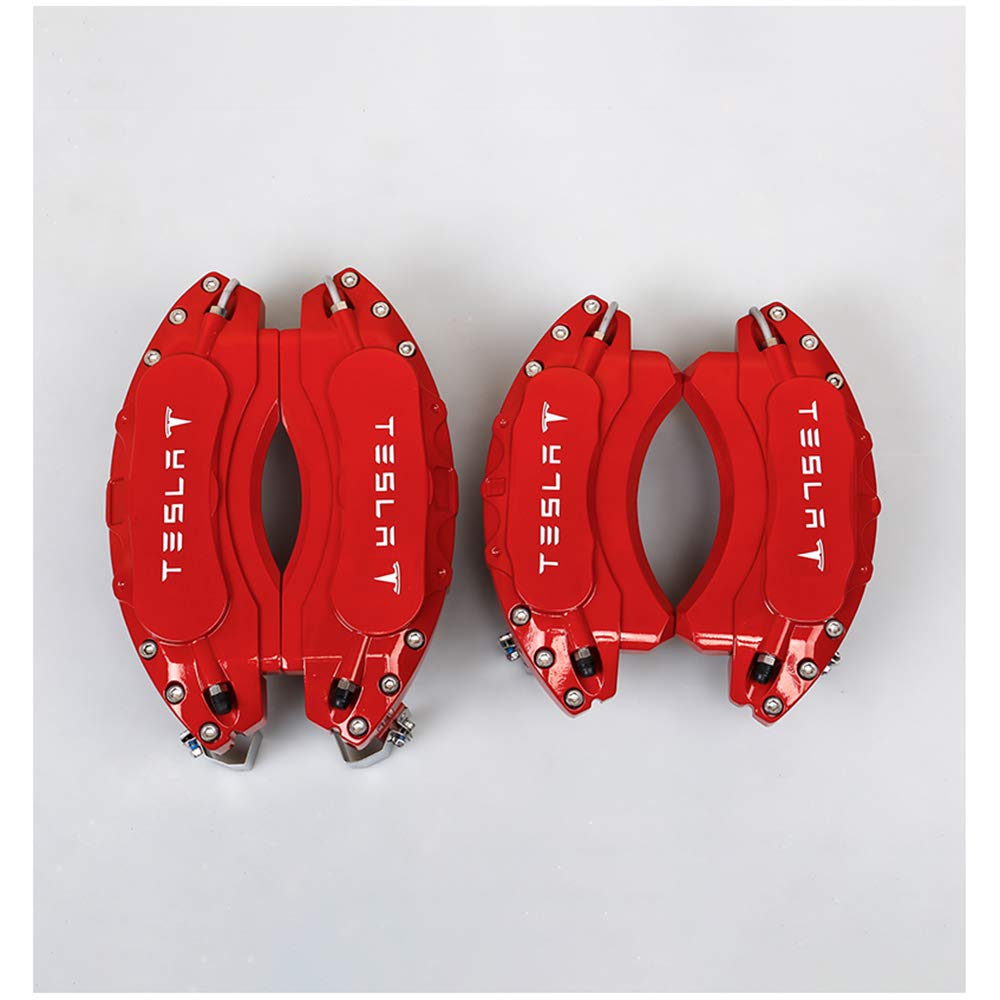 赤色 ブレーキキャリパー(TESLAロゴデカール付き) 赤色 ブレーキキャリパー(TESLAロゴデカール付き) Amazon.co.jp: Tesla