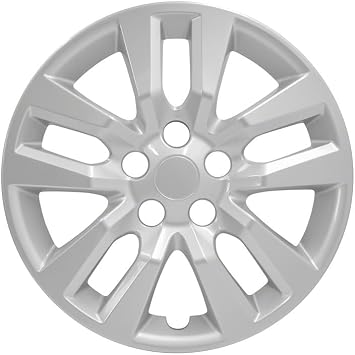 Hubcap Replica Replacement for 2013-2018 Nissan Altima 16-Inch Silver Wheel Cover 1-Piece # 53088