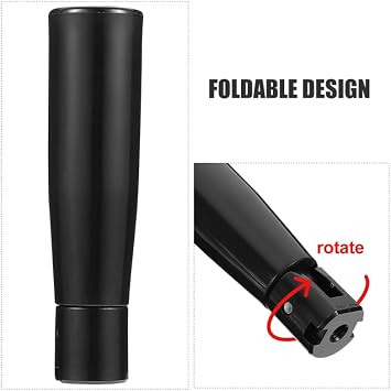 Foldable Handwheel Machine Handle Revolving Crank Handle Replacement for Lathe Machine Rotating Grip with Comfortable Hold 2.44 X 0.86 X 0.62 in 1 Pack
