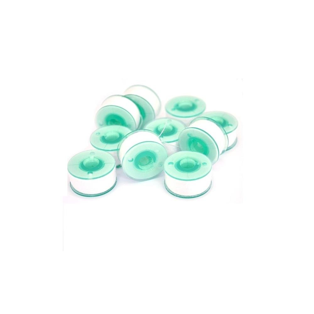 Bobinas para heridas Brother de costura diaria en tejidos blancos pack de 10