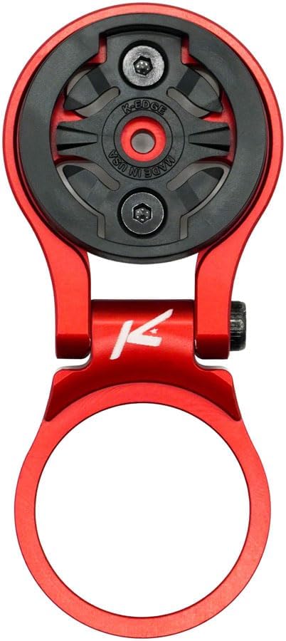 K-Edge Race Stem Mount - CNC Machined 6016-T6 Aluminum, Multi-Position Bike Computer Mount for Carbon MTBs, Ultra-Light, Versatile,