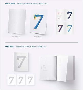 Bighit Ent BTS Bangtan Boys Map of the Soul : 7 (Incl. Pre-order Benefits : Rolled Poster, Seller Gift : One Random Acrylic BTS Photo Sticker Sheet) (Version 03)