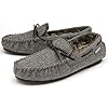 DUNLOP Mens Herringbone Moccasin - Grey - UK 9 #5