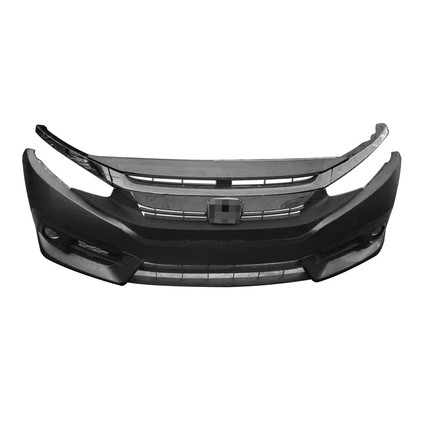 Amazon.com: Complete Front Bumper with Fog Lights Set Replacement