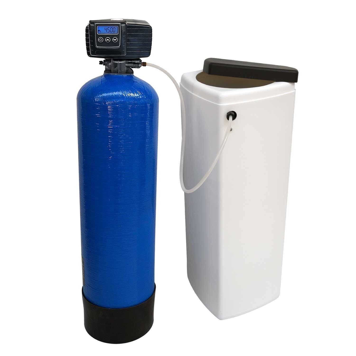 Descalcificador Bi-bloques 30l Toodo Fleck 5600 Sxt Volumétrico Descalcificador De Agua Domestico