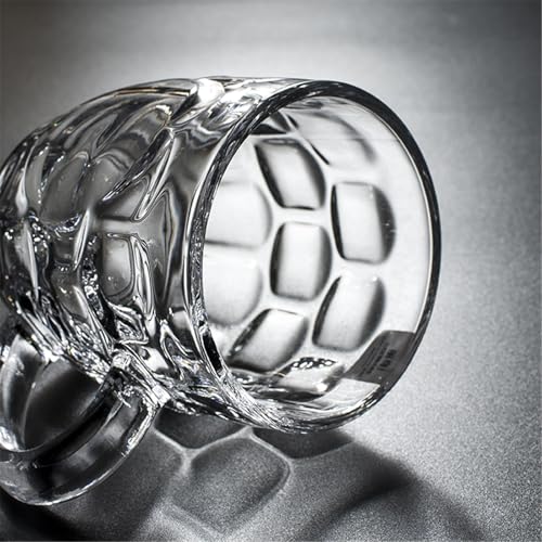Vasos sin plomo de diseño transparente con acabado premium 5