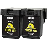 ¿QUÉ RECIBIRÁ? El paquete de 2 Cartuchos de Tinta negro con el manual de instalación FÁCIL junto con la FACTURA. Todo esto en un buen embalaje del material multicapa a prueba de golpes preparado cuidadosamente por nuestra familia de Yellow Yeti.