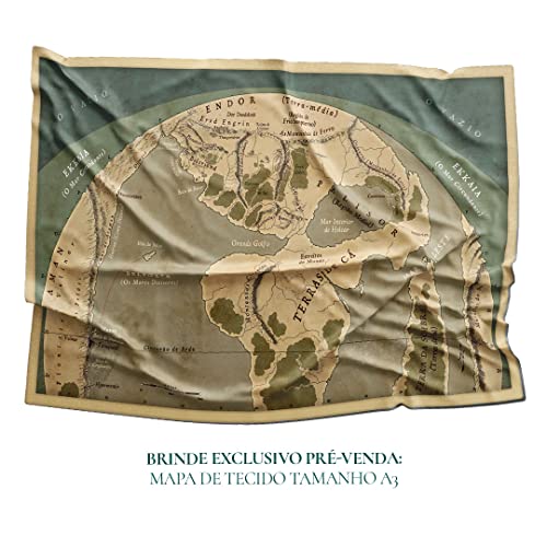 O Atlas da Terra-média + Pôster em tecido