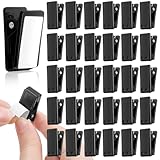 30 Pcs Self Adhesive Tapestry Clips Double Sided Adhesive Spring Clip Tapestry Wall Hangers Plastic Sticky Picture Poster Hanging Photo Holders for Home Office Blanket Poster Clothing Wall Flag