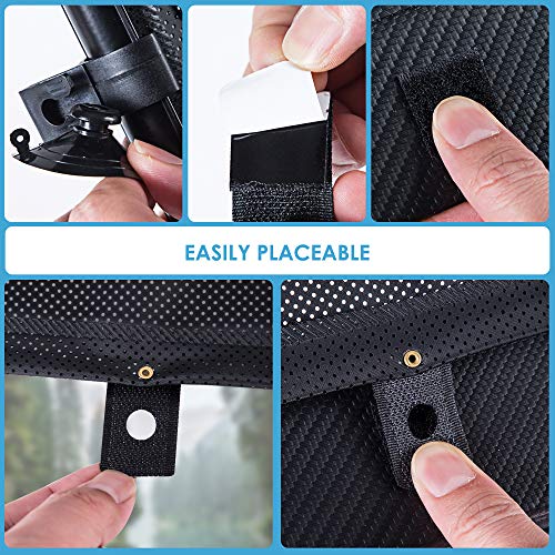 Car Window Shade, Car Roller Sunshade For Baby, Retractable Car Window Shade For Side Window, Car Sun Shade Helps Block Sun Glare And Heat (2 Pack) #TOP3