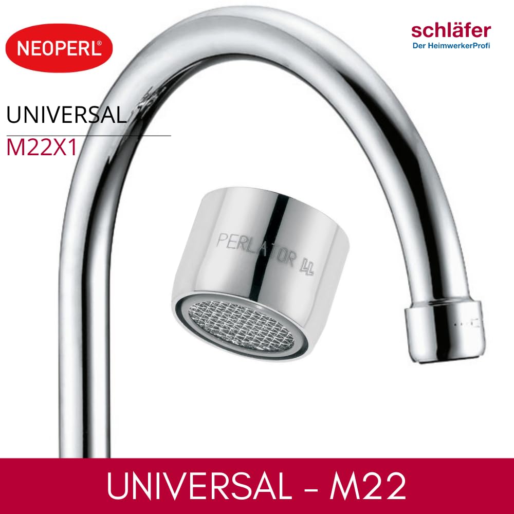 Lot De 4 Aérateurs De Robinet M22, Filetage Femelle, Finition Brillante Argent, Sliverdew