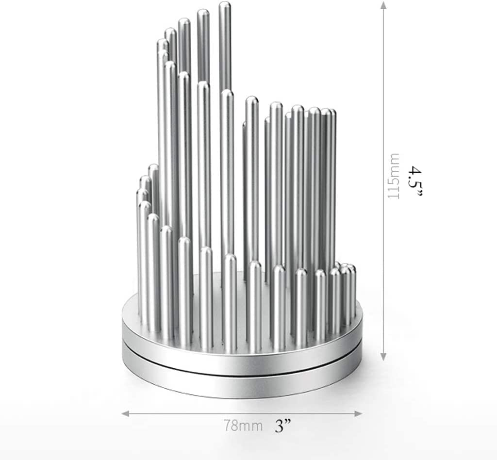 Papelería Portalápices de rotación rápida, portalápices de Maquillaje de Metal Creativo, Suministros de Oficina de Barril de bolígrafo de descompresión de Escritorio Portalápices