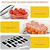 52 PCS Food Storage Containers with Lids Airtight (26 Lids & 26 Containers)- Reusable Plastic Leakproof Meal-Prep Container for Kitchen Storage Organization Microwave/Dishwasher Safe with Labels & Pen #3