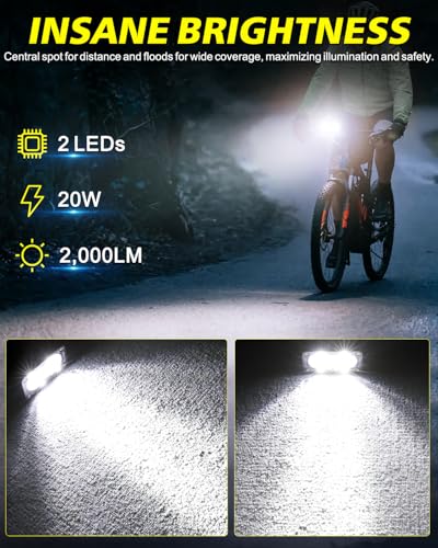 Image of Headlight Kit for Sur-Ron Segway X260 3 inch 20W Combo CREE LED Pods | High Intensity CREE LED Pods, Spot Flood Combo Beam
