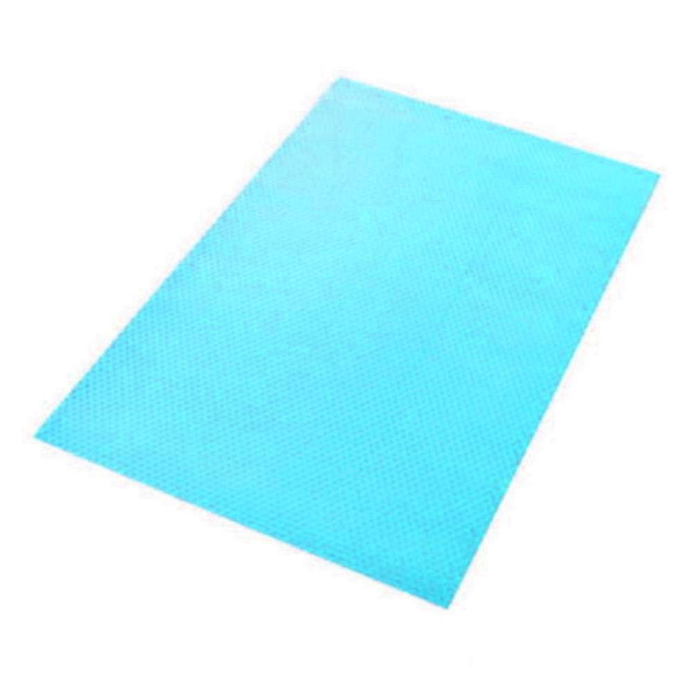 TTYAC Refrigerator Pad Antibacterial Antifouling Mildew Moisture Tailorable Pad Refrigerator Mat Fridge Waterproof Kitchen Accessories,Transparent,France