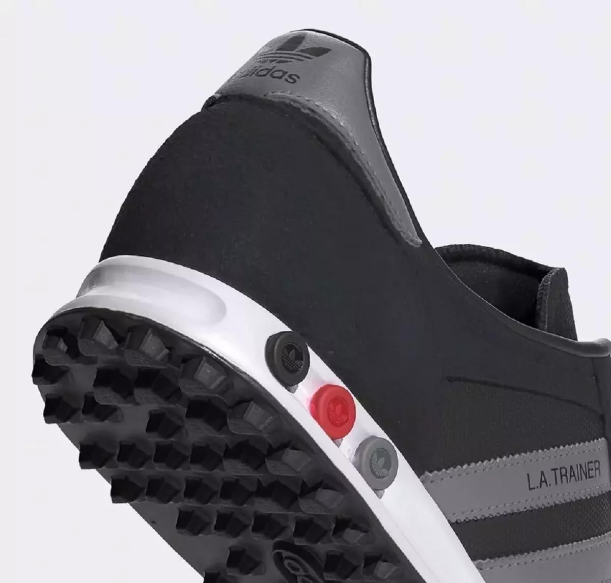 adidas Originals Black LA Trainer IG1750 - Zapatillas deportivas para hombre, clásicas, cómodas, retro, para gimnasio, correr