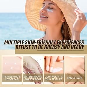 Beauty of korean sunscreen cream for Relief from Sun (50ml) | Sunscreen SPF 50 PA++++, Moisturizing with Broad Spectrum, Light Weight Sunscreen For All Skin Type 4 51QB lqrNFL. SL500 . SS300