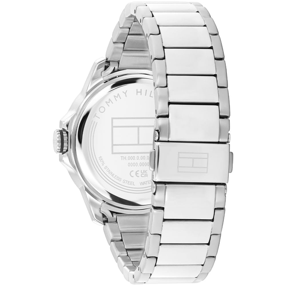 Tommy Hilfiger Reloj de pulsera Remy con esfera blanca para hombre