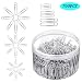 Paper Clips,700 Pcs PaperClips,Small,Medium and Jumbo,Assorted Size Metal Paper Clamps for School Office Clips and Personal Document Organization(28mm,33mm,50mm)(Sliver)