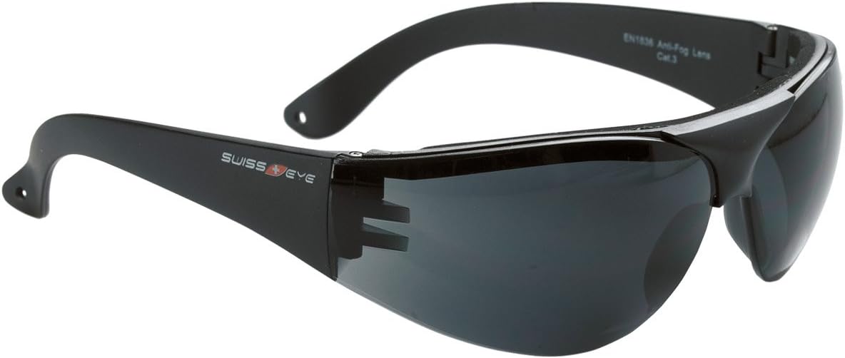 Swiss Eye Outbreak Protector Glasses Black Frame Smoke Lens