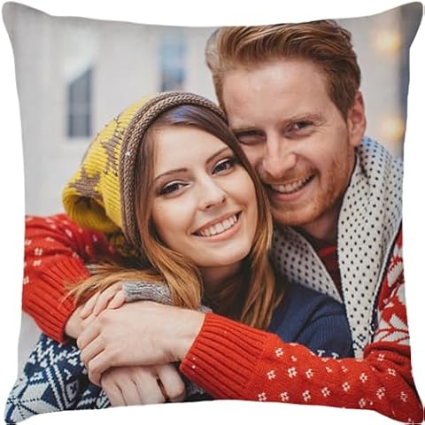 Kufutee Personalised Photo Cushion Cover Cover