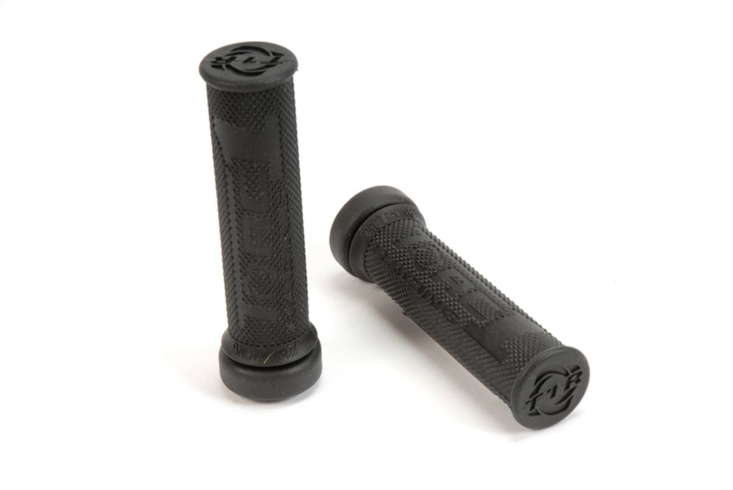 Torc1 Racing 4500-0200 Hot Lap ATV Black Single Medium Compound Diamond Grip with Grip Glue for MB/WC/BMX Bikes