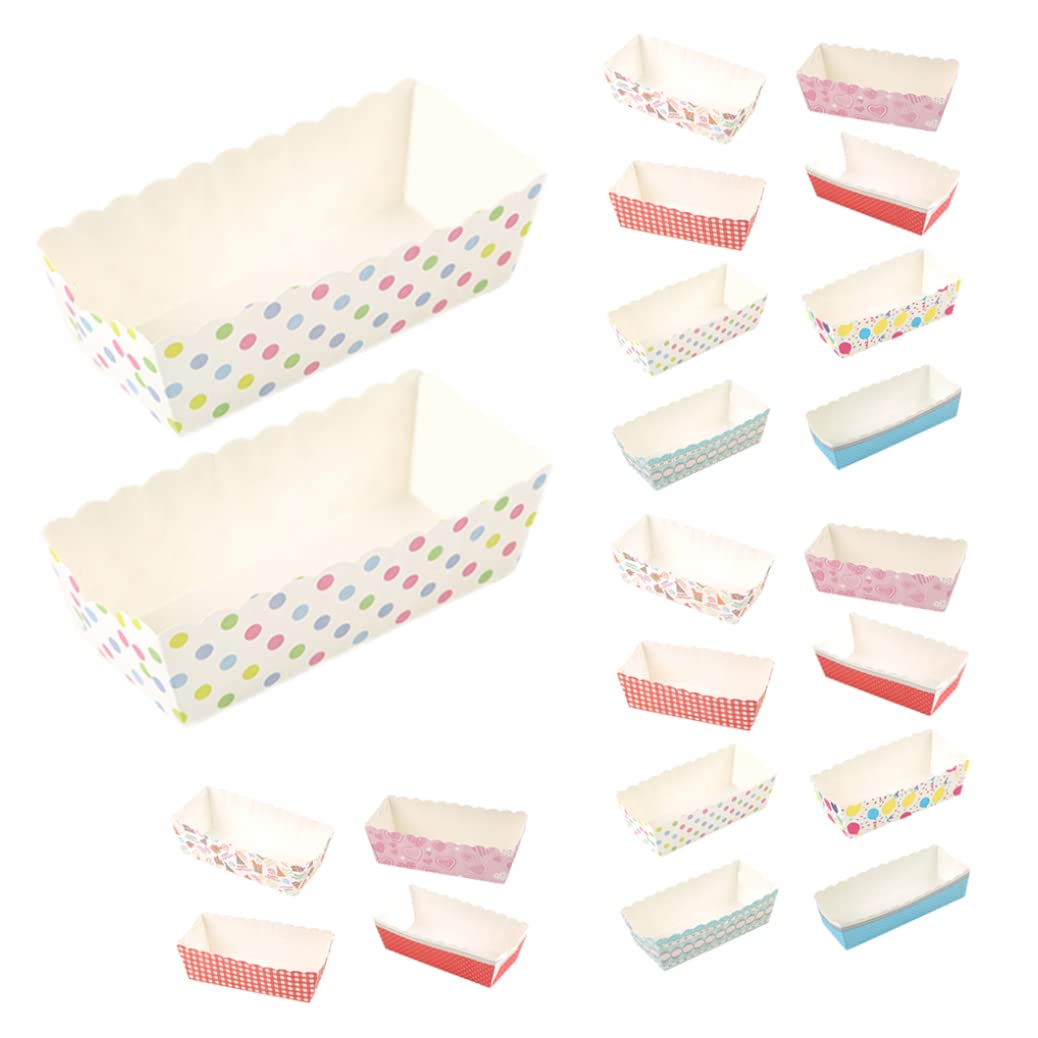 Papier Brood Pan 100Pcs 3.1x1.2x1.35 inch Voedsel Grade Papier Brood Pan 100Pcs 3.1x1.2x1.35 inch Voedsel Grade