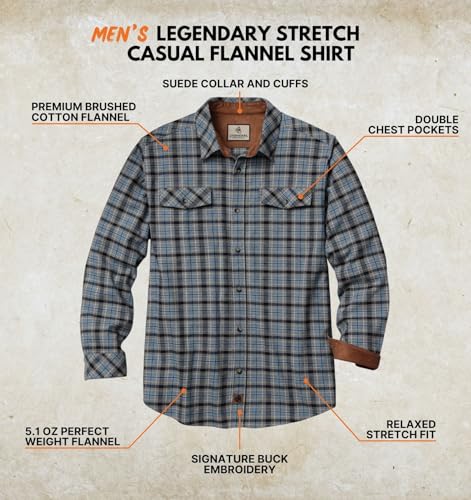 Image of Legendary Whitetails Men's Legendary Flannel Shirt