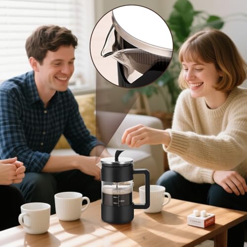Café de prensa portátil con increíble diseño para viaje 4