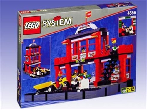 Preisvergleich Produktbild LEGO System 4556 Eisenbahn City-Bahnhof