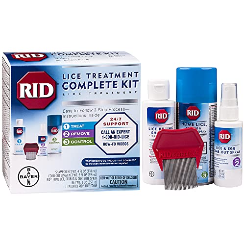 RID Lice Treatment Complete Kit Includes Fluid Ounces Lice Killing Shampoo 2 Fluid Ounces Lice