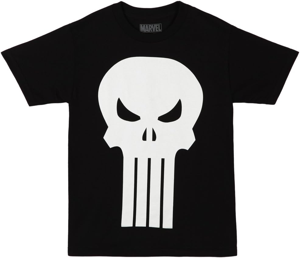 The Punisher Movie Skull Logo Black Mens T-Shirt Tee