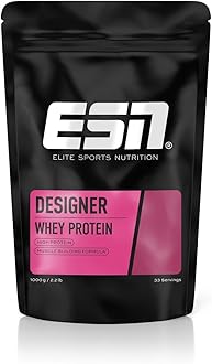 Whey Protein Powder, Designer Cherry Yogurt Protein Powder, 1000g, 33 Servings with up to 23g Protein per Serving, Vegetarian