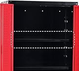 Hilka Tools gtc2drss Garage hoch Cabinet Regal, schwarz