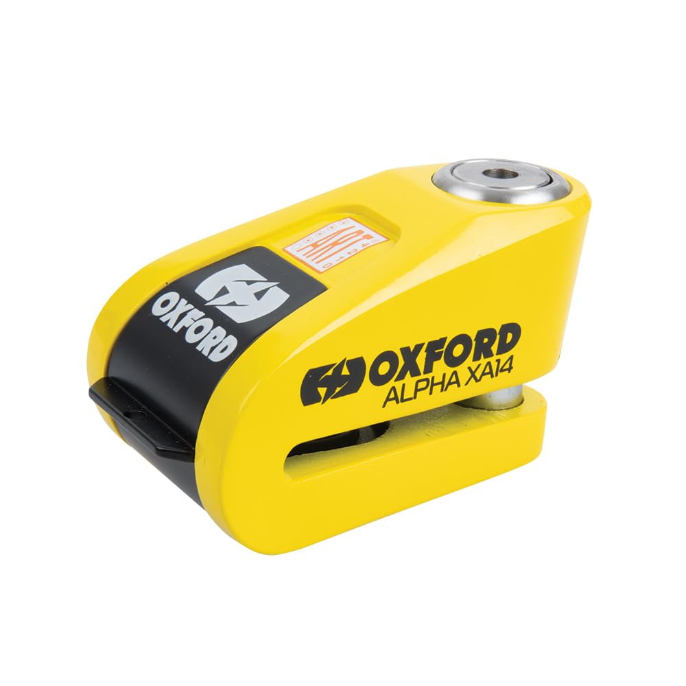 Amazon.com: Oxford LK217 Alpha XA14 Alarm Disc Lock (14mm pin