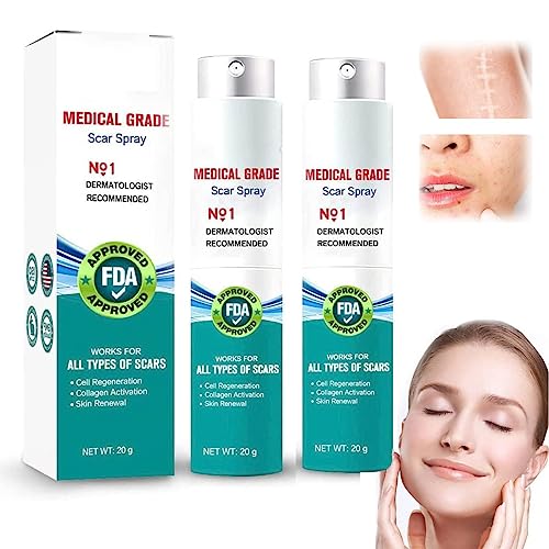 ProRegen™ Medical Scar Spray, Scar Medical Grade Scar Spray for All Types Scars, Advanced Medical Grade Scar Spray (2 PCS)