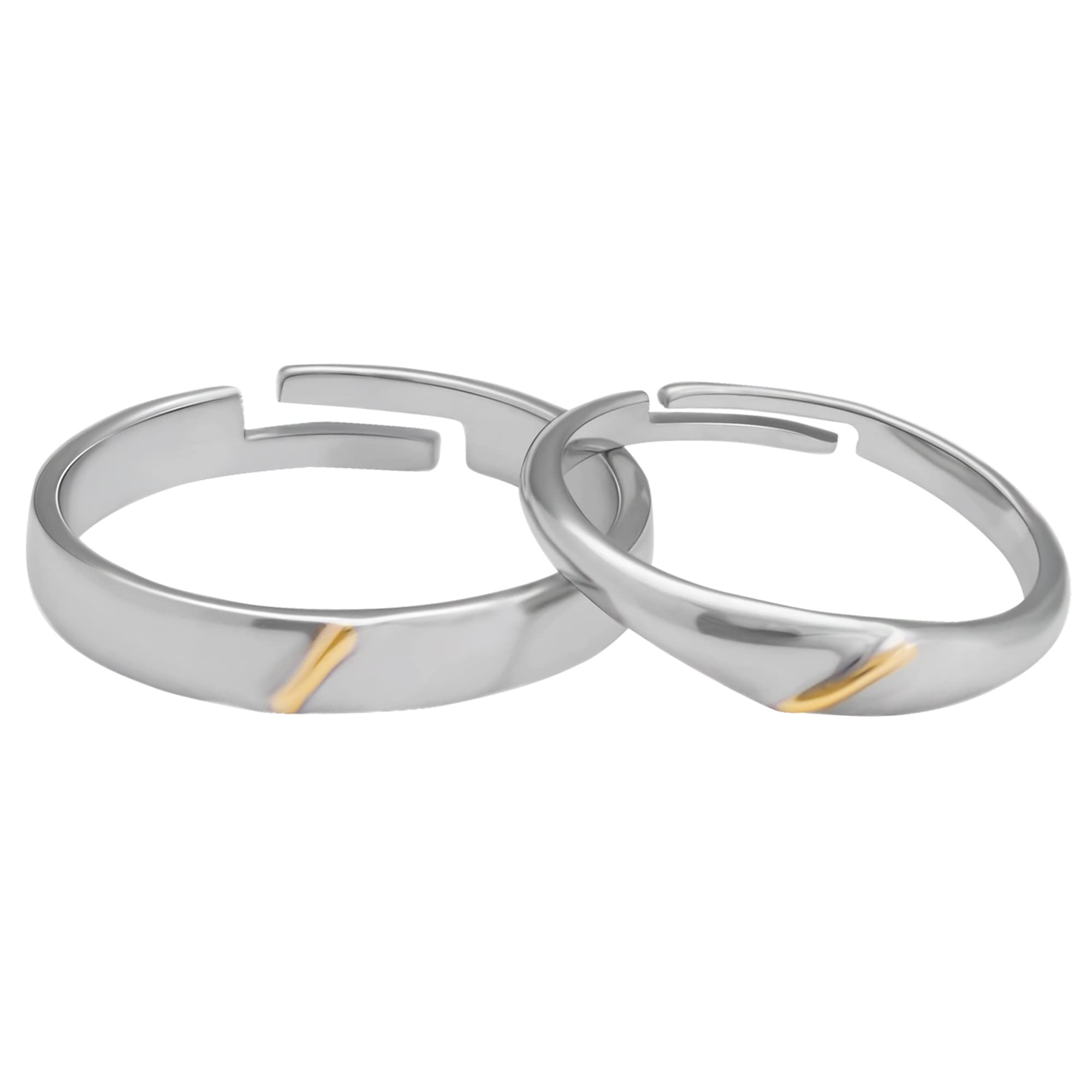 GIVA 925 Silver Meant to Be Couple Rings, Adjustable | Gifts for Women and Girls | With Certificate of Authenticity and 925 Stamp | 6 Month Warranty* (B0BBW61GN3) Amazon Price History, Amazon Price Tracker