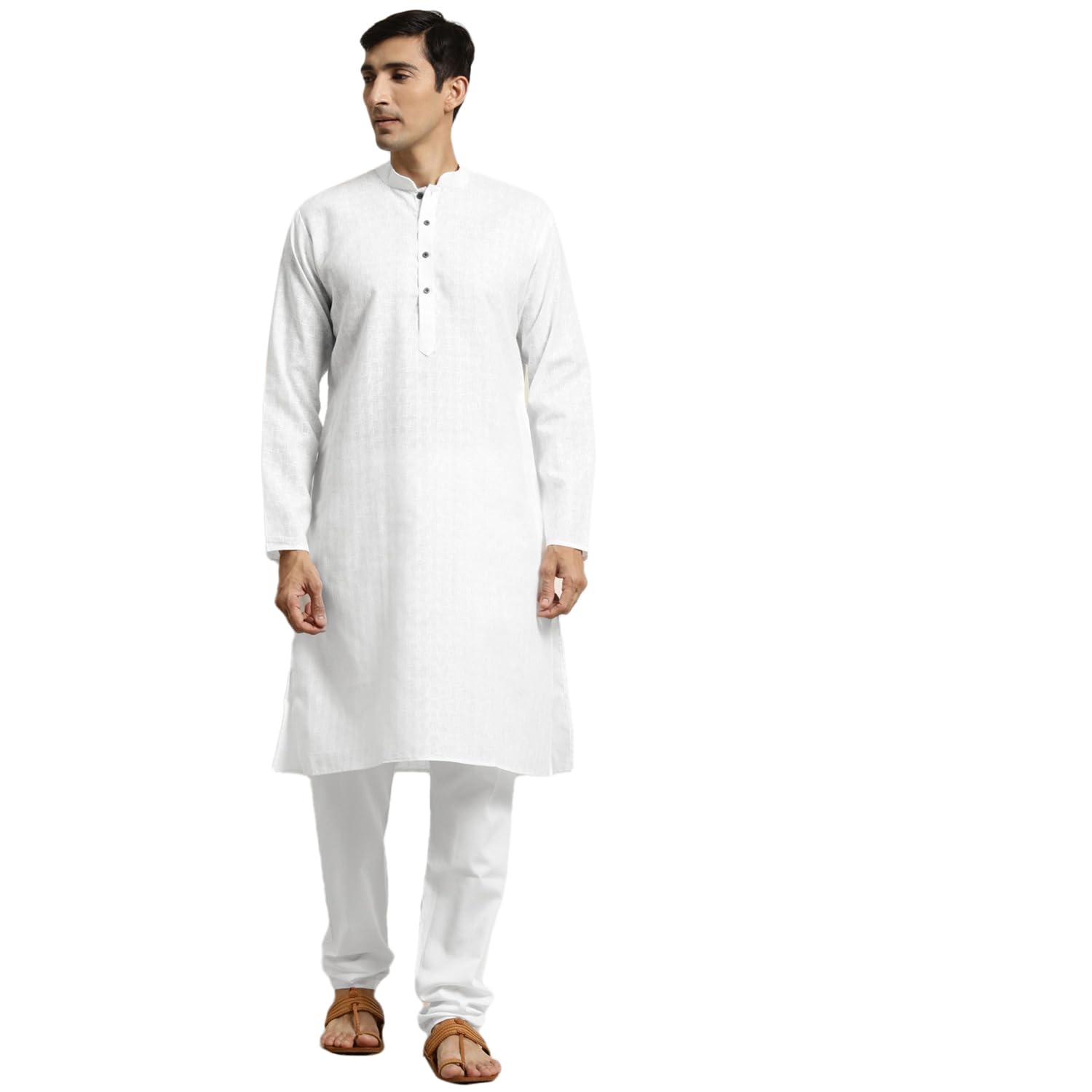 sojanya Men's Cotton Blend Solid (Since 1958 Churidar Pyjama Set-picture-52