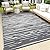 HEBE Outdoor Rug 5'x8' for Patios Clearance Waterproof Patio Mat Plastic Straw Rug Reversible RV Camping Tent Rug Outside Indoor Outdoor Area Rugs for RV,Deck,Beach,Balcony,Camper