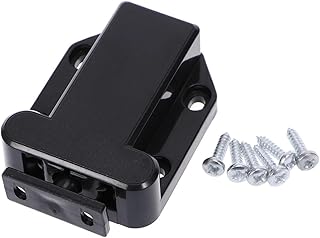 2Pcs Self Locking Lock Touch Latch Mechanism Compatible with to Close Catch Compact Built-in Spring Clip