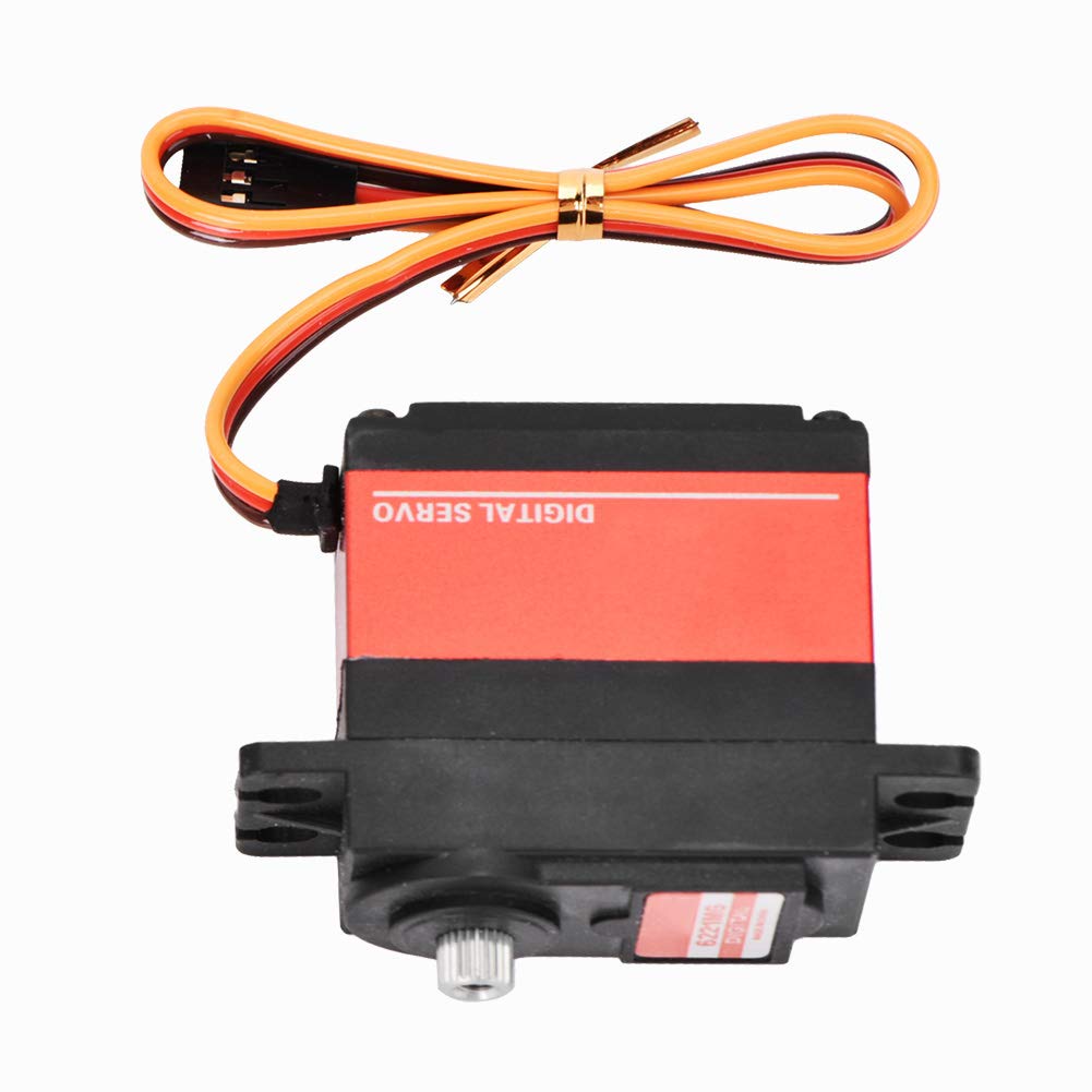 VGEBY RC Car Servo, JX PDI-6221MG 20KG RC Digital Servo High Torque Full Metal Gear Servo for 1/10 1/8 RC Airplane Car