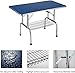 ACIDBOLT 42 Inch Dog Grooming Table, Adjustable Height Pet Grooming Table with Armrest, Ropes and Mesh Tray, Suitable for Home and Dog Washing Station