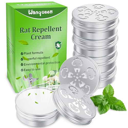 6 Packs Mouse Repellent for Car Engines, Peppermint Oil to