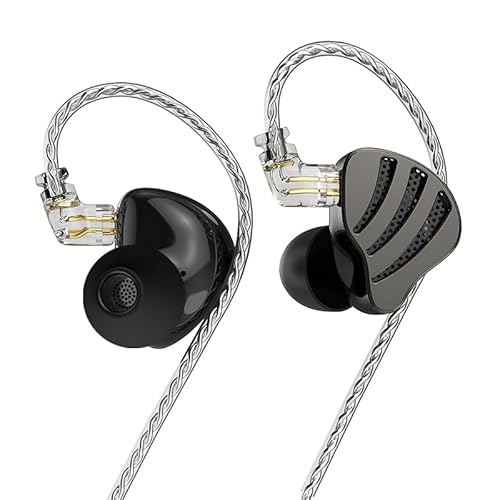 Hifi Kingdom ND-NICE�n�C�u���b�h�^(1DD+1BA)�L���C���C���[���j�^�[Black No Mic