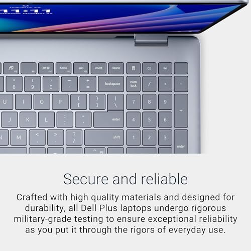 Image of Dell 16 Plus 2-in-1 AI PC Laptop (16 inch FHD+ Touchscreen, Intel Core Ultra 7 256V (> i7-1355U), 16GB DDR5, 2TB SSD), Copilot+ PC, Backlit, Fingerprint, 1080P Webcam, 21-Hr Battery, Wi-Fi 7, Win 11 Home