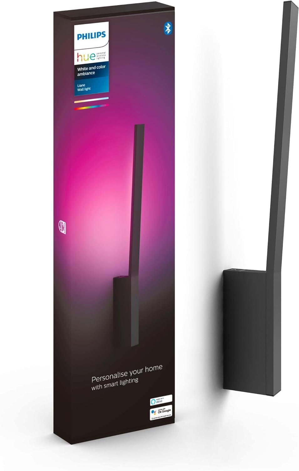 フロアスタンド Philips Hue Liane Wall Light LED Philips Hue Liane White and Colour Ambiance Smart Wall Light LED