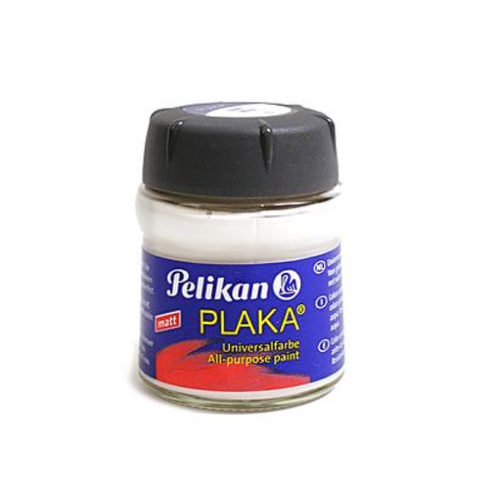 Pelikan All-Purpose Paint Plaka White, 50ml Bottle